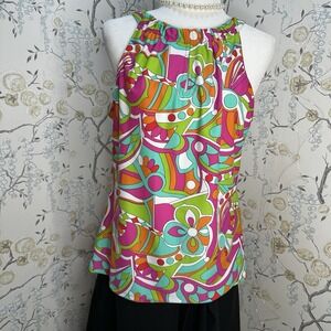 Jude Connally Multicolor Floral Blouse